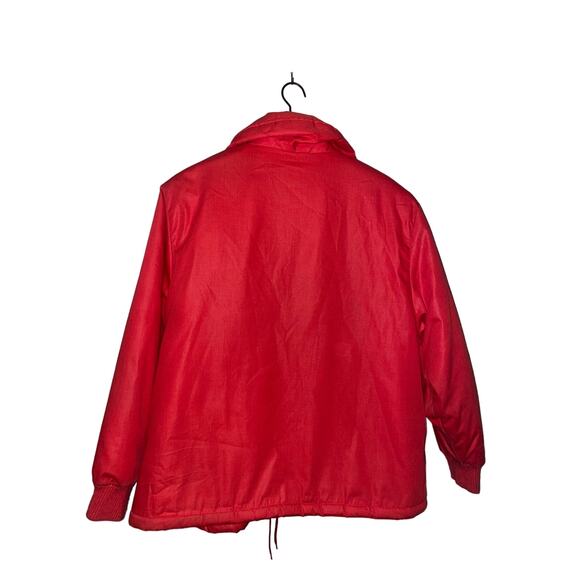 Vintage Weather Tamer Jacket USA Made Red Jacket Outerwear Lined VTG 1970s 80s - Picture 10 of 13
